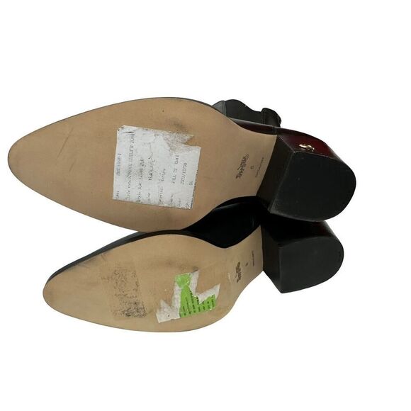 NEW Coach Pierce Leather Ankle Boots Bootie w/ Studs Women's sz 6 Black - Picture 9 of 11